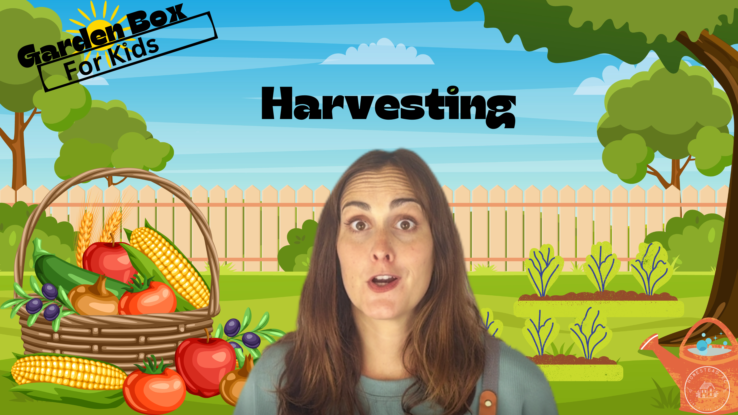 Load video: Cartoon veggies and fruit