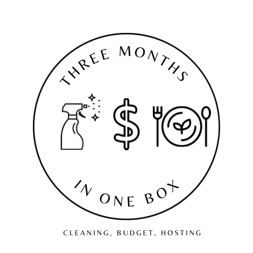 Homestead Ec | Three Months in One Box (Cleaning, Budget, Hosting)