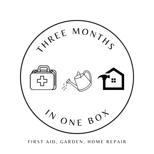 Homestead Ec | Three Months in One Box (First Aid, Garden, Home Repairs)