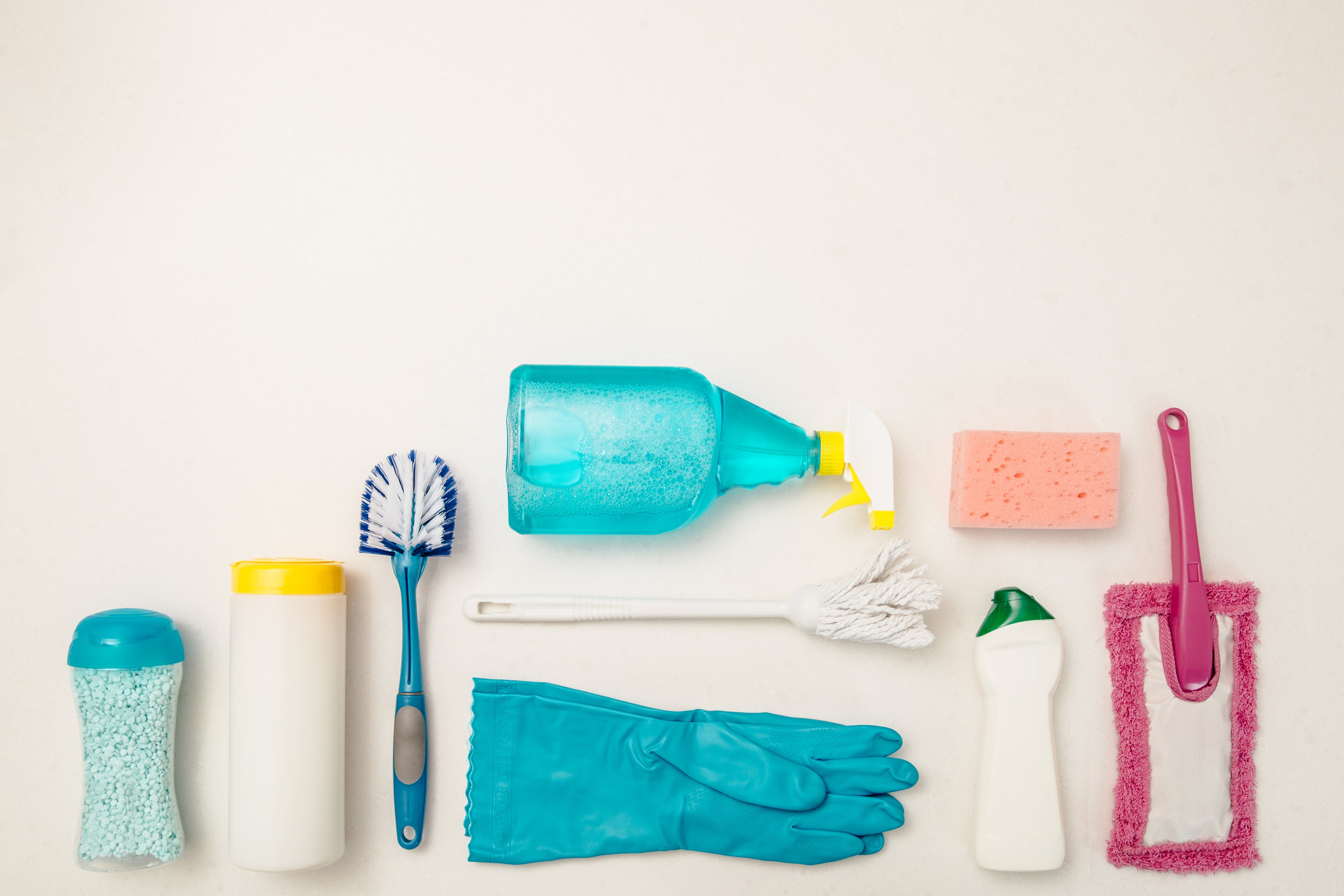 Cleaning Care Products for Home Ec 